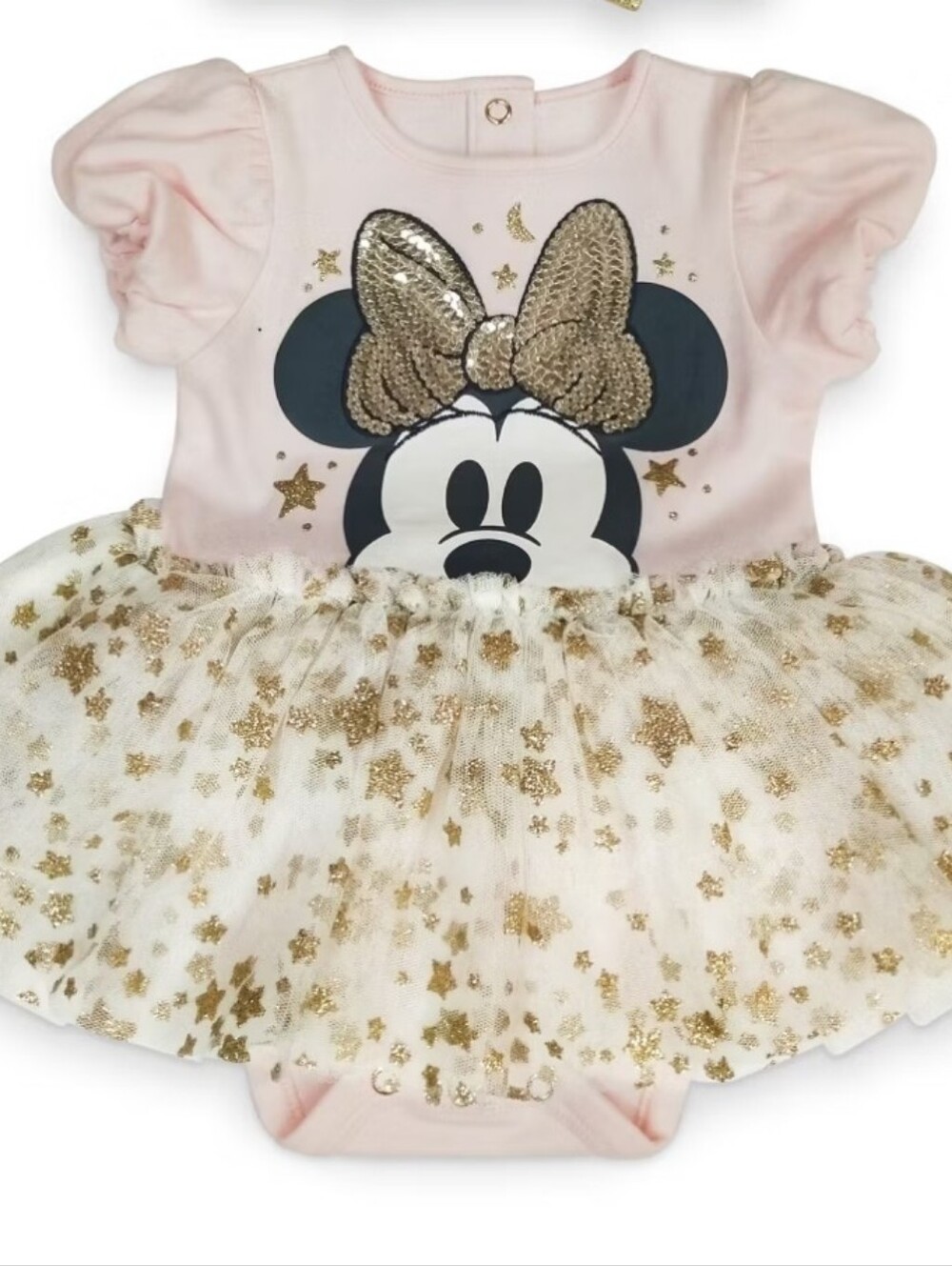 Disney Minnie Mouse Tutu Body Suit Sequin